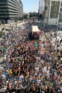 The Milano Pride 2025 Parade With Over 350000 People To Celebrate LGBTQIA+ Pride In Milan