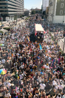 The Milano Pride 2025 Parade With Over 350000 People To Celebrate LGBTQIA+ Pride In Milan