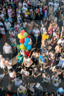 The Milano Pride 2025 Parade With Over 350000 People To Celebrate LGBTQIA+ Pride In Milan