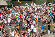 The Milano Pride 2025 Parade With Over 350000 People To Celebrate LGBTQIA+ Pride In Milan