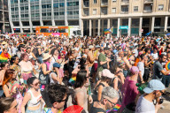 The Milano Pride 2025 Parade With Over 350000 People To Celebrate LGBTQIA+ Pride In Milan