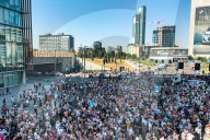 The Milano Pride 2025 Parade With Over 350000 People To Celebrate LGBTQIA+ Pride In Milan