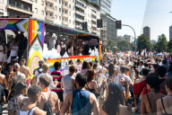 The Milano Pride 2025 Parade With Over 350000 People To Celebrate LGBTQIA+ Pride In Milan