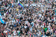 The Milano Pride 2025 Parade With Over 350000 People To Celebrate LGBTQIA+ Pride In Milan