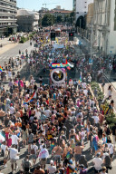 The Milano Pride 2025 Parade With Over 350000 People To Celebrate LGBTQIA+ Pride In Milan