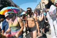The Milano Pride 2025 Parade With Over 350000 People To Celebrate LGBTQIA+ Pride In Milan