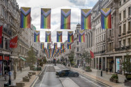 Pride Flags Regent Street