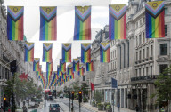 Pride Flags Regent Street