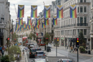 Pride Flags Regent Street