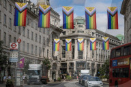 Pride Flags Regent Street