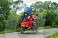 Daily Life In The Outskirts Of Kolkata, India