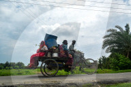 Daily Life In The Outskirts Of Kolkata, India