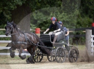 Sophie und Louise beim The Sandringham Festival of Carriage Driving, Tag 2