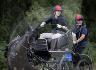 Sophie und Louise beim The Sandringham Festival of Carriage Driving, Tag 2