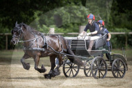 Sophie und Louise beim The Sandringham Festival of Carriage Driving, Tag 2