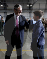 Prime Minister Keir Starmer visits RAF Valley