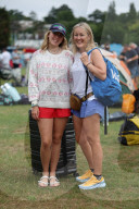 Tennis fans queue for Wimbledon tickets in London, UK.