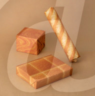 Tasty bread style wrapping paper