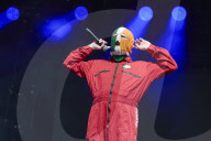 Mosh pits and mayhem: Kneecap play Glastonbury