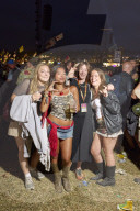 Mosh pits and mayhem: Kneecap play Glastonbury