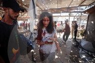 Israeli Airstrike In Gaza, Palestine