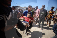 Israeli Airstrike In Gaza, Palestine