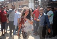 Israeli Airstrike In Gaza, Palestine