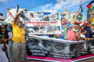 Free Palestine Protest Calls For Global Solidarity In Colombo, Sri Lanka