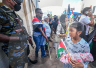 Free Palestine Protest Calls For Global Solidarity In Colombo, Sri Lanka