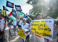 Free Palestine Protest Calls For Global Solidarity In Colombo, Sri Lanka