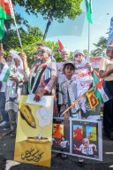 Free Palestine Protest Calls For Global Solidarity In Colombo, Sri Lanka