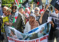 Free Palestine Protest Calls For Global Solidarity In Colombo, Sri Lanka