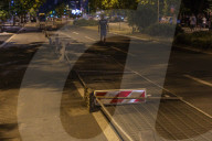 Road Blockade In Novi Sad
