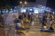 Road Blockade In Novi Sad