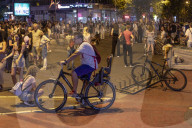 Road Blockade In Novi Sad