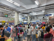 Metro Services Disrupted In Kolkata Amid Heavy Rain