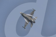 F-16 Fighter At A Flight Demonstration During Paris Air Show 2025