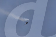F-16 Fighter At A Flight Demonstration During Paris Air Show 2025