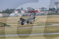 F-16 Fighter At A Flight Demonstration During Paris Air Show 2025