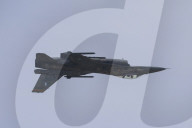 F-16 Fighter At A Flight Demonstration During Paris Air Show 2025
