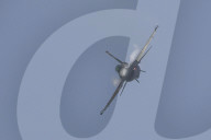 F-16 Fighter At A Flight Demonstration During Paris Air Show 2025