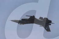 F-16 Fighter At A Flight Demonstration During Paris Air Show 2025