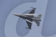F-16 Fighter At A Flight Demonstration During Paris Air Show 2025