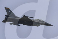 F-16 Fighter At A Flight Demonstration During Paris Air Show 2025