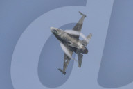 F-16 Fighter At A Flight Demonstration During Paris Air Show 2025