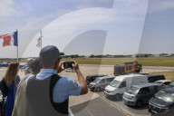 F-16 Fighter At A Flight Demonstration During Paris Air Show 2025
