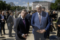 German Foreign Minister Johann Wadephul During Visit To Kyiv