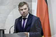 German Foreign Minister Johann Wadephul During Visit To Kyiv