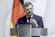German Foreign Minister Johann Wadephul During Visit To Kyiv
