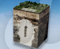 Generating green power from underground caves